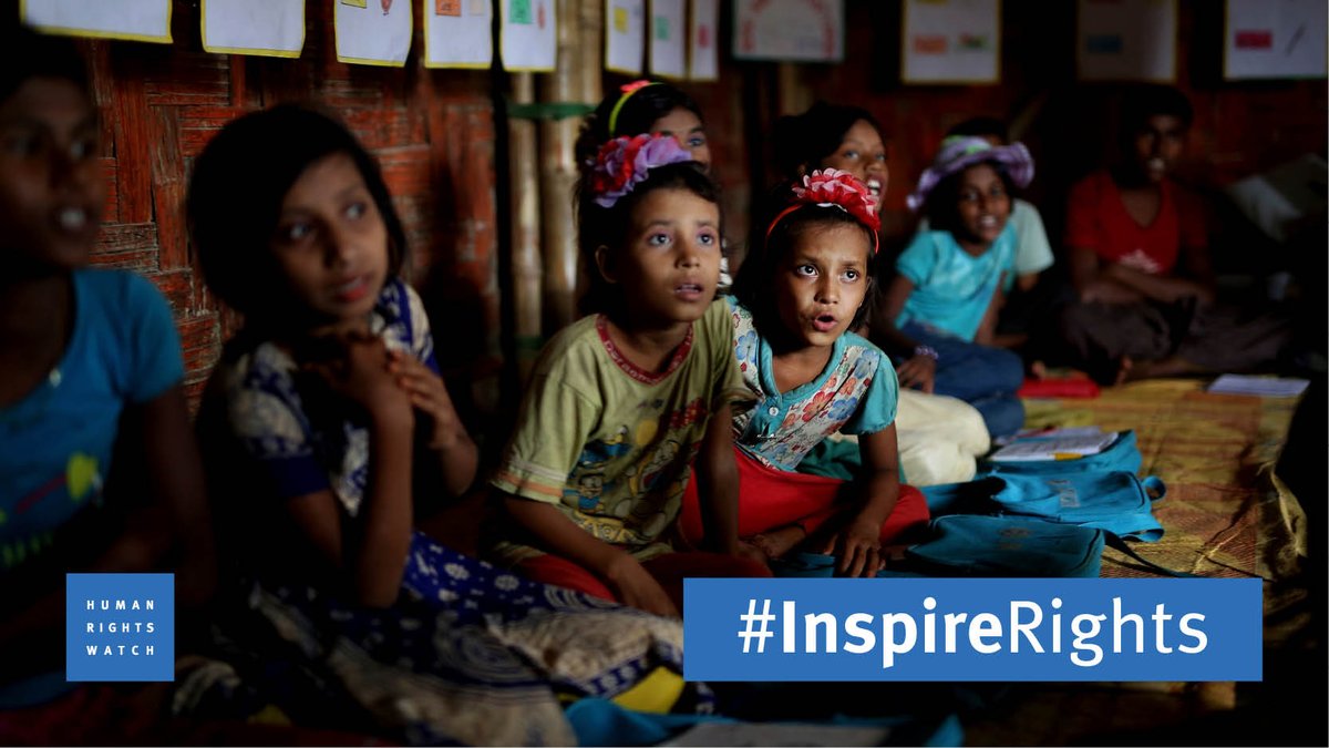 In 2020, Gambia’s Minister of Justice displayed moral courage and leadership in seeking justice for the Rohingya - a truly inspirational story to mark this  #HumanRightsDay   https://www.hrw.org/news/2020/01/27/interview-landmark-world-court-order-protects-rohingya-genocide  #InspireRights