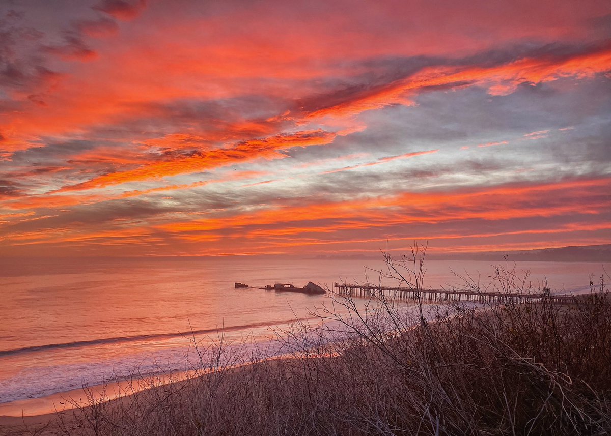 But first, #sunset 🌅🌊🧡