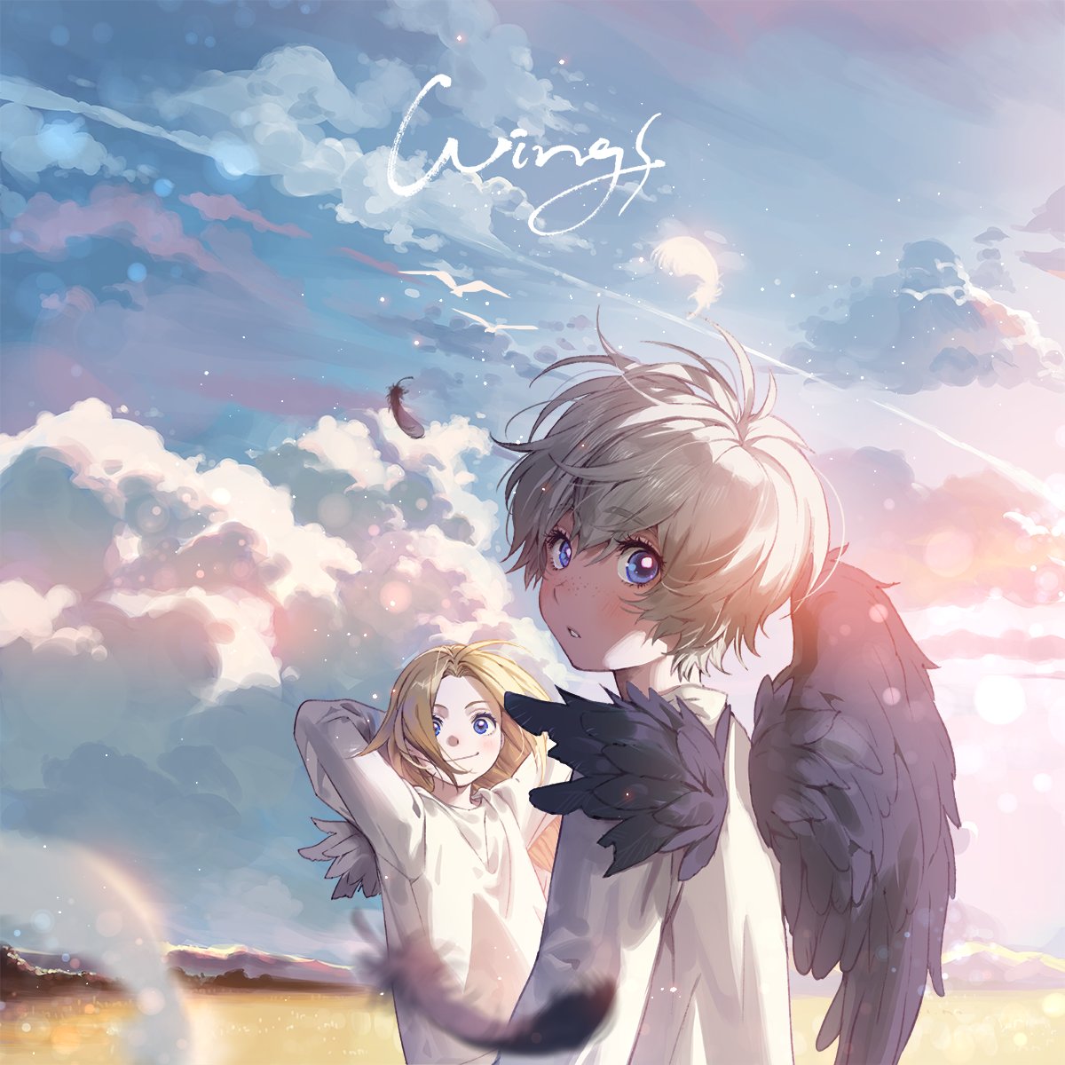 Wings\u003e 💫정혜리 한쪽 날개가 찢어져 있는 소심한 소녀 틸틸. 그런 틸틸의 앞에, 같은 처지의 소녀 미틸이 나타난다.  #애니메이션스쿨 #졸업전 #체크인 #전시 #애니메이션 #졸전 #상영회 #전시회, image size:1200x1200