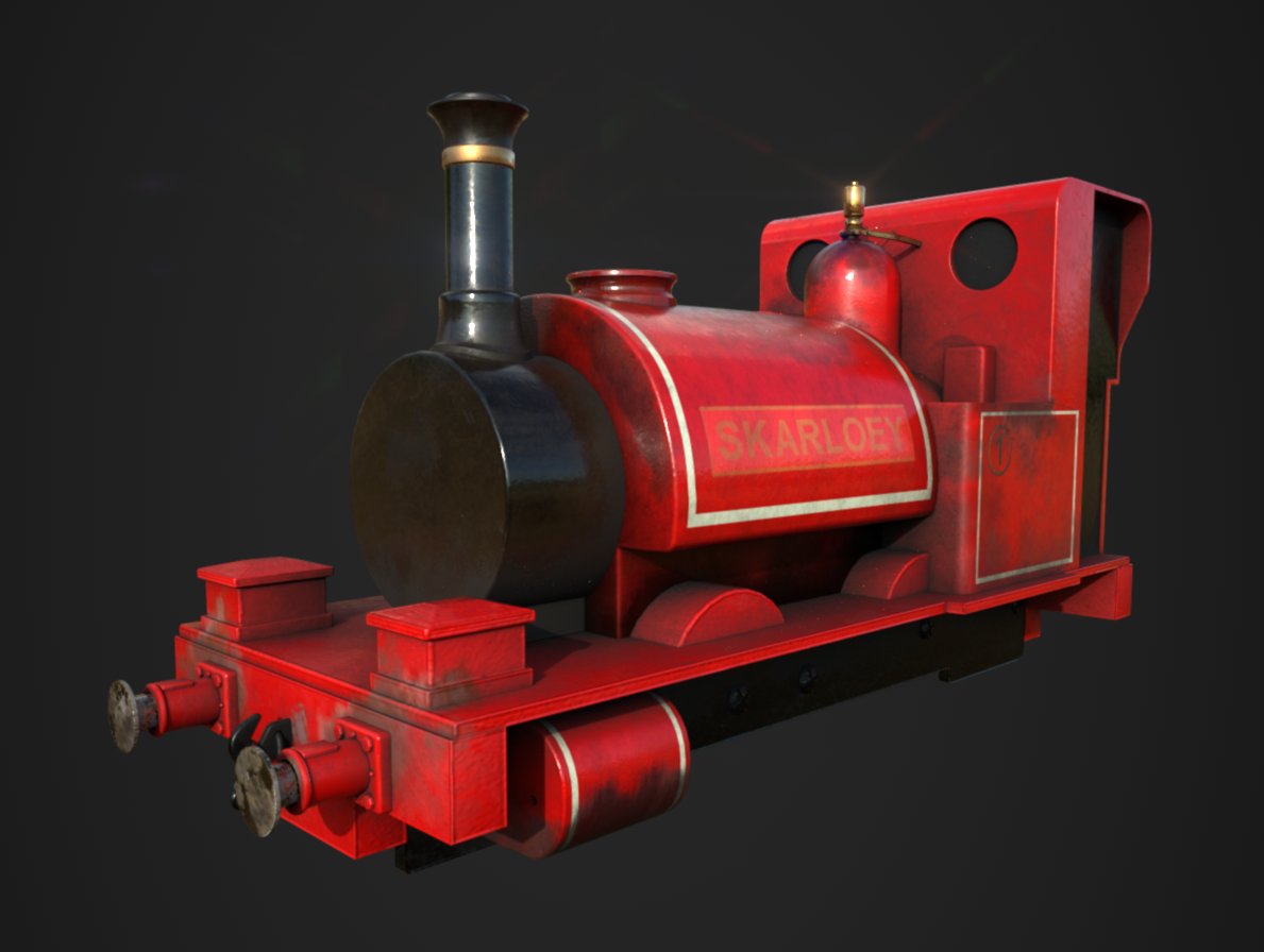 SudrianRails's tweet image. Some other renders (plus the model in substance painter during texturing, top right :p)