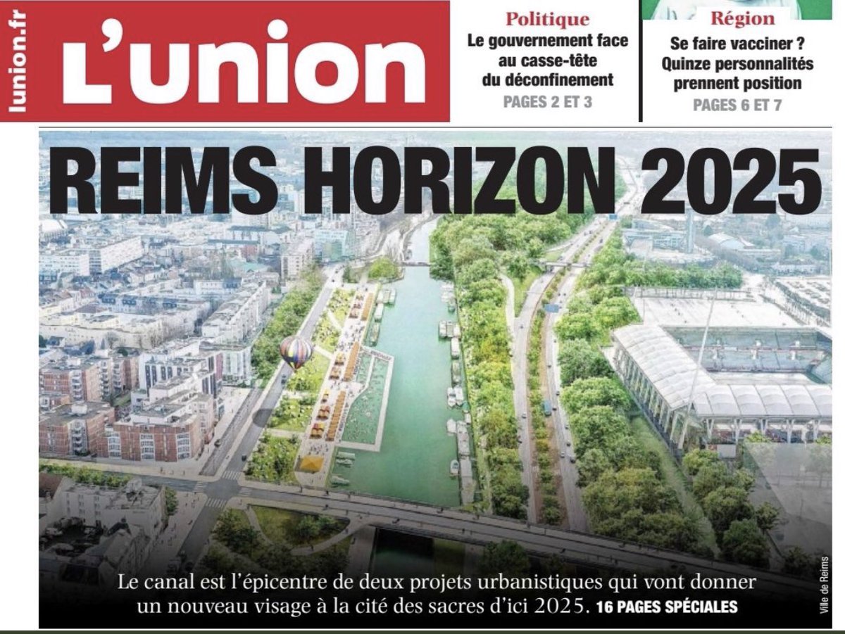 #Reims et son territoire continuent à se transformer.Notre ambition: l’excellence! L’excellence dans le développement durable, l’excellence dans la qualité de ville et de vie, une ville des proximités, une ville innovante, entrepreneuriale et solidaire. Une ville attractive!