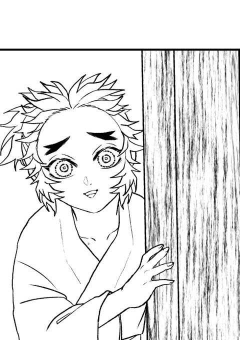 せんじゅろ君は初描きだけどなんか可愛く描けたし、蜜璃ちゃんはなんか可愛く描けたと思う 
