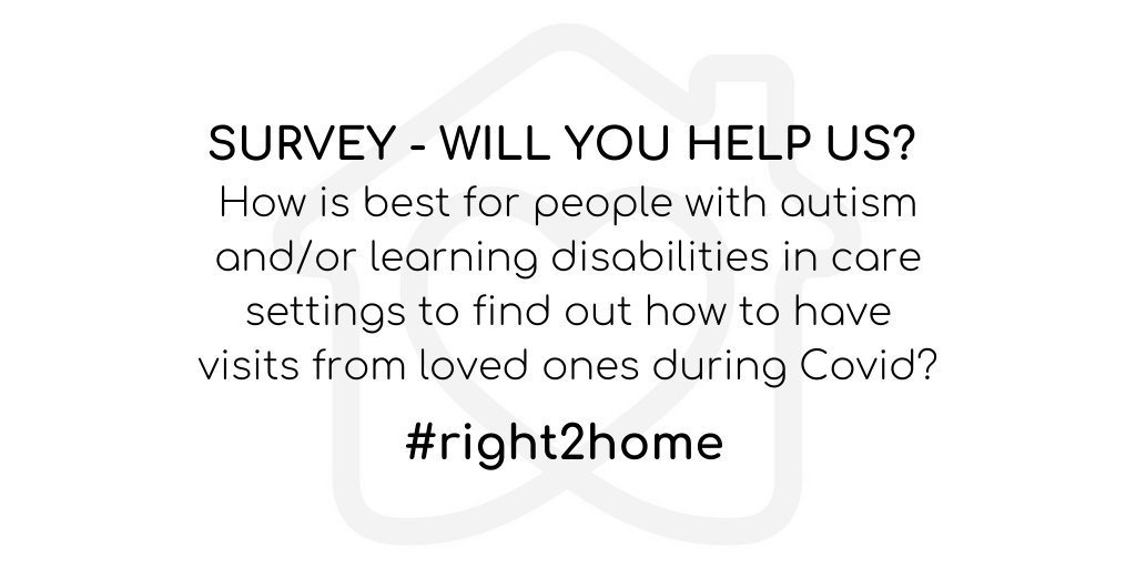 SURVEY To be completed by those with autism &amp;/or learning disabilities/family member/friend. Deadline 22nd Dec. Please help us - please retweet with your networks.

bemix.typeform.com/to/sVrLKm3V