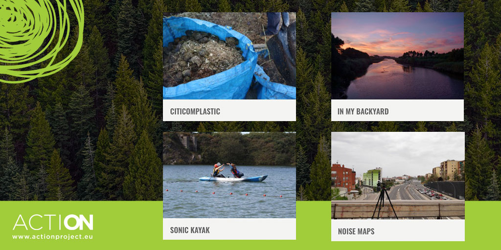 ACTION4CS's tweet photo. Congratulations to our Round 1 graduating @ACTION4CS Accelerator projects! #CitiComPlastic, #SonicKayaks, #NOISEMAPS and #InMyBackyard have become a wonderful part of ACTION and have achieved great progress during their time with us! #citizenscience #citsci https://t.co/UGQRiaGDLJ