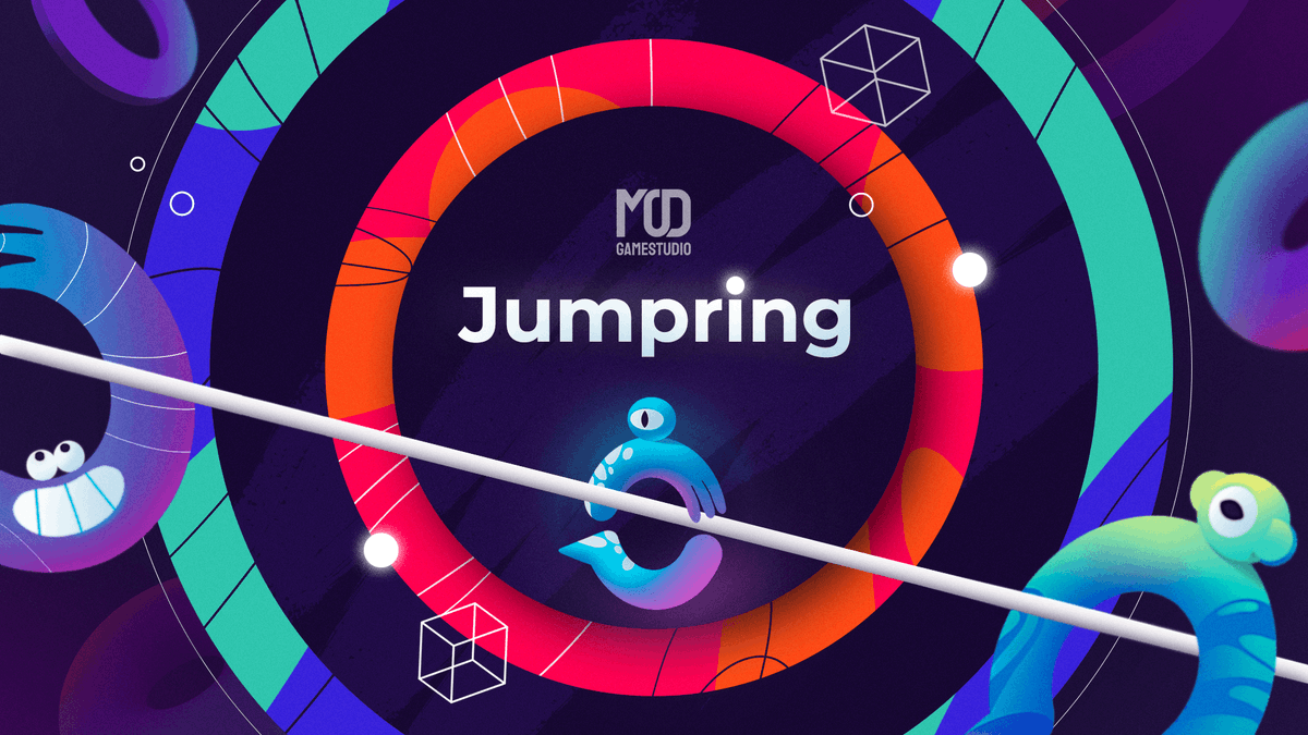 modgamestudio's tweet photo. Hello everyone, we are MODGAMESTUDIO and this is our first Jumpring project.

We created a fun game with great design, interesting characters and lots of levels.

Download Jumpring in AppStore and GooglePlay

#Buildbox #mobilegame #screenshotsaturday https://t.co/MriawOz5Zl