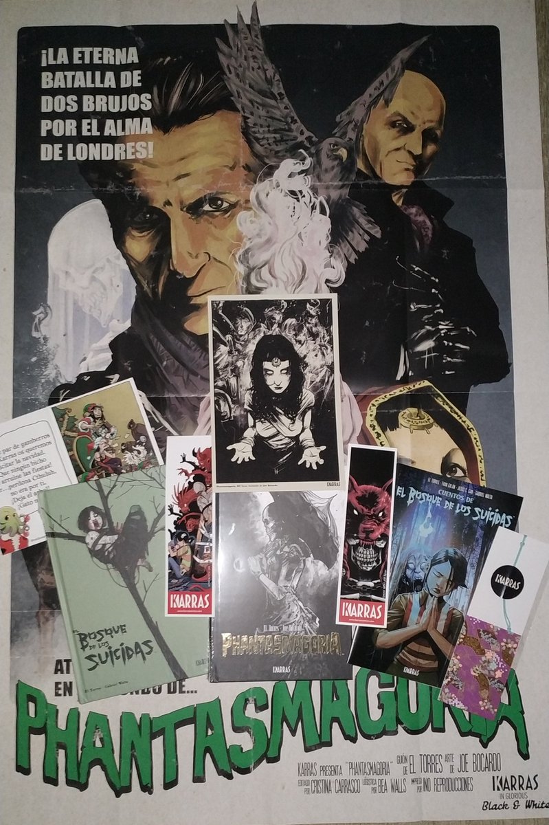 SharSanz's tweet photo. Recibido el súper pack de @ComicsKarras @ElTorres72 Qué ganas de empezar!! https://t.co/yc1FkV3IrE