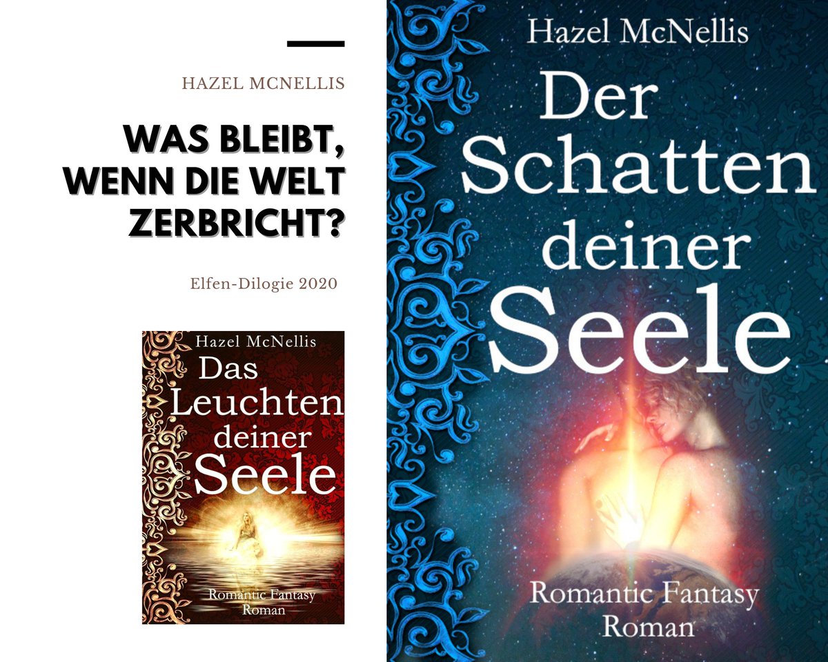 Hazel_McNellis's tweet photo. Es ist soweit, waaah, wie aufregend!🤩 Ich glaub, egal wie viele Bücher man veröffentlicht, die Spannung bleibt gleich. 👌🏼😅 Hier also das Cover zu #Elfen2 mitsamt Titel "Der Schatten deiner Seele" 😏 und einem kleinen Vorgeschmack auf den Klappentext. 👌🏼🤩🥰 #buch #lesen #ebook https://t.co/R54fAxxSWH