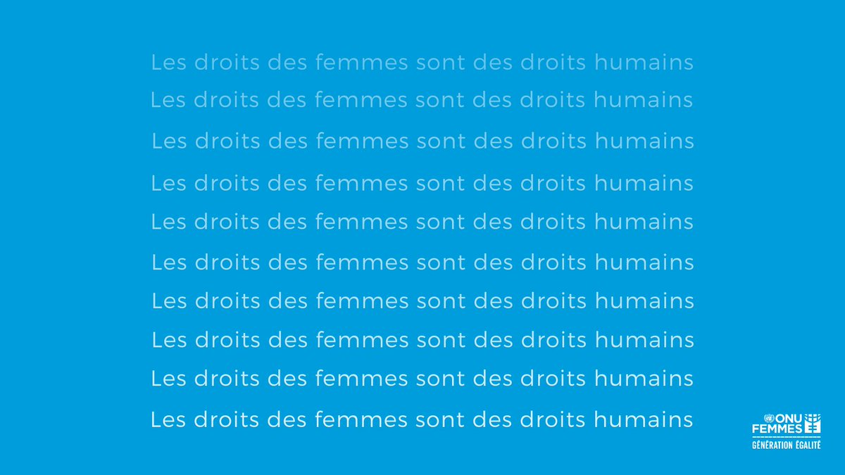 ONUFemmes's tweet photo. Les Droits des Femmes
Sont 
Des 
Droits Humains.

Joyeuse Journée des #droitshumains 💙

#GénérationÉgalité https://t.co/PhvKjWC24g