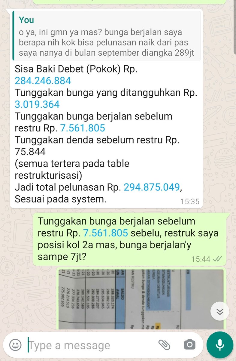 neonbox90's tweet photo. Asli dagelan sistemnya @bank_dki , pelunasan bukan by system, tp manual hitungan dengan excel, dan bisa beda2 antara cabang dengan pusat. Minta keringan g disetujui malah muncul bunga. #jgnKPR @bank_dki . Cc: @ojkindonesia https://t.co/yGhtWUDcW4