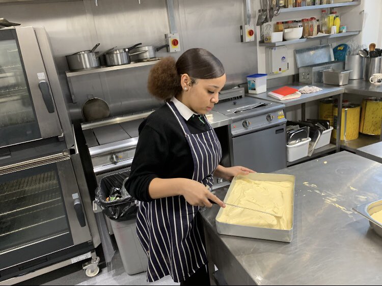 On site baking with the chef! #thisisAP #APworks