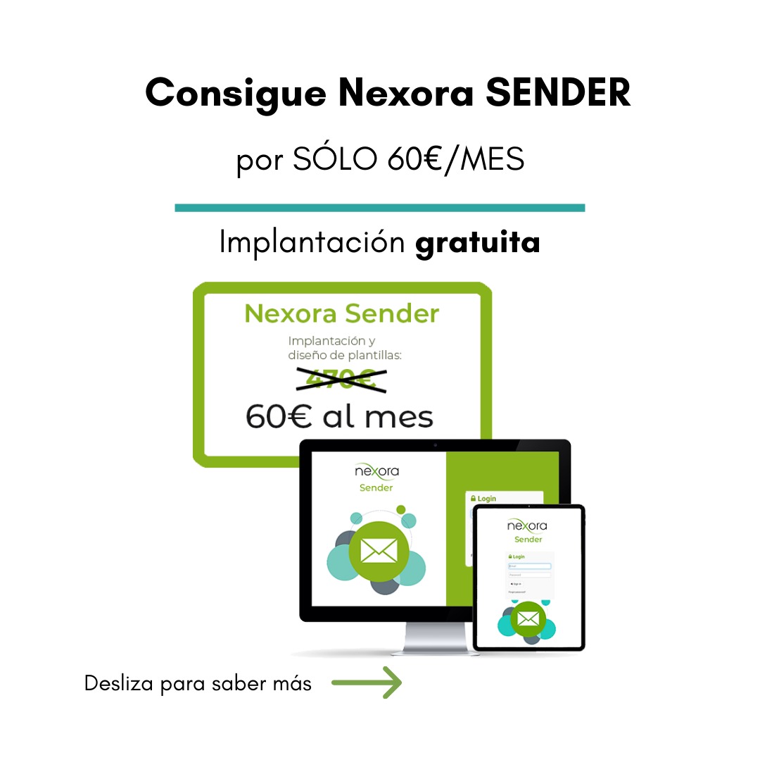 ¿Aún no utilizas el #EmailMarketing ✉️ en tu empresa?
Tenemos la herramienta que necesitas para hacer crecer tu #negocio. Sencilla, intuitiva y muy potente.
📩Nexora Sender es la herramienta de mailing perfecta para #Pymes.
Más información
nexora.es/servicio-de-ma…