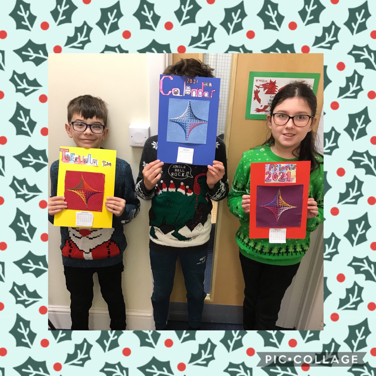 FfynnonTafPri's tweet image. Christmas calendars completed ✅ 🌲👍🏼 Da iawn Dosbarth Llew!  #neatwork #christmascraft