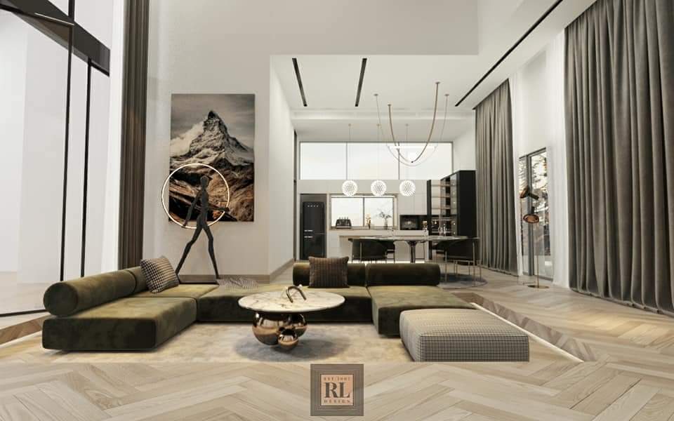 RedLandDesign's tweet image. Along the journey of designing, we generate extraordinary diversity of styles. Here&apos;s glimpse on living area connecting to an open kitchen. Our designer Kai Shi creates layers of warmth and intrigue using ash grain herringbone wood flooring. #malaysiainteriordesign #redlanddesign