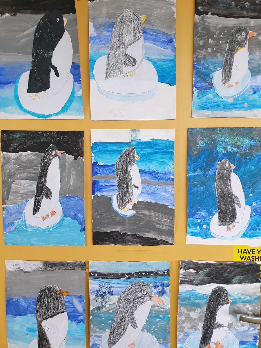 kevinssallynog1's tweet image. We're noticing a theme among the seasonal art that brightens our classrooms. Who said the heroic Tom Crean, the Ross Ice Shelf, penguins, snow and Christmas can't be #integratedcurriculum 😅🤣🤣 super stuff everyone!!