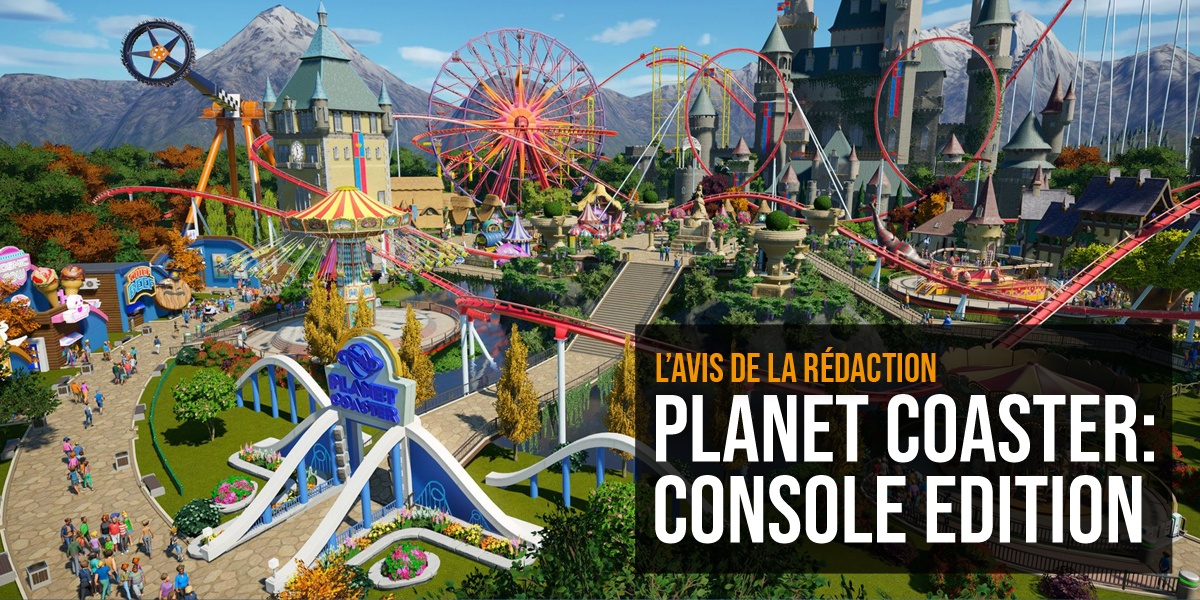 PSMagFR's tweet photo. 📝 [ TEST ] #PlanetCoaster : Console Edition
"Grisant, chronophage et qui pousse à la créativité"

Découvrez notre avis complet ➡️ https://t.co/jNtS2K4WTr

#PlayStation #PS4 #PS5 #Review #FrontierDevelopments https://t.co/INhLvUQJCx