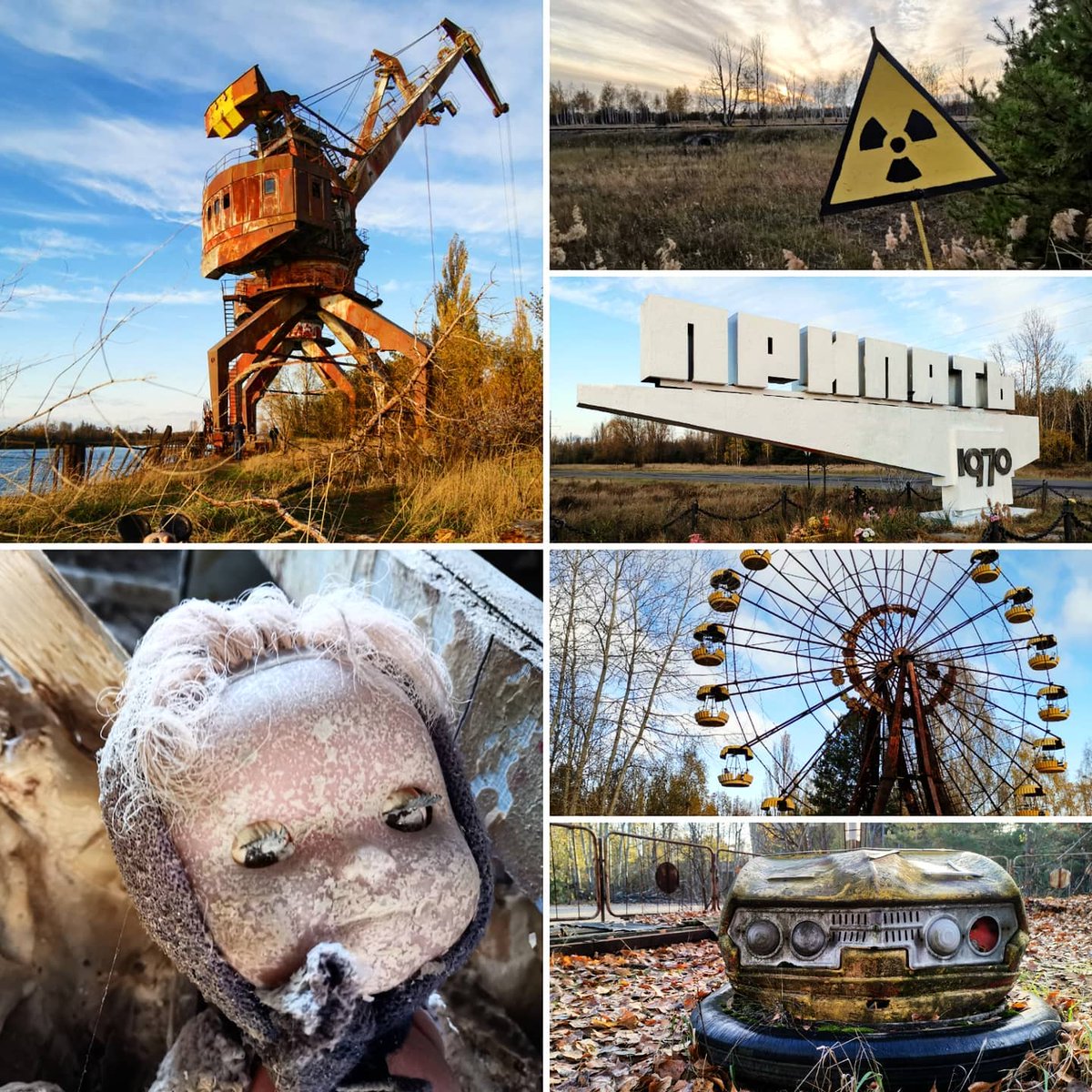 TeamUrbexplorer's tweet photo. It's never too late to visit the exclusion zone of #Chernobyl we hope to visit the Ghosttown of #Prypjat and the Nuclear Powerplant next year #2020 again. Personally I hope to see our best #tourguide very soon #kerngesund  #Ukraine  #urbexplorer #radioactive Who will join us? 🤔 https://t.co/cW7M27lAvb