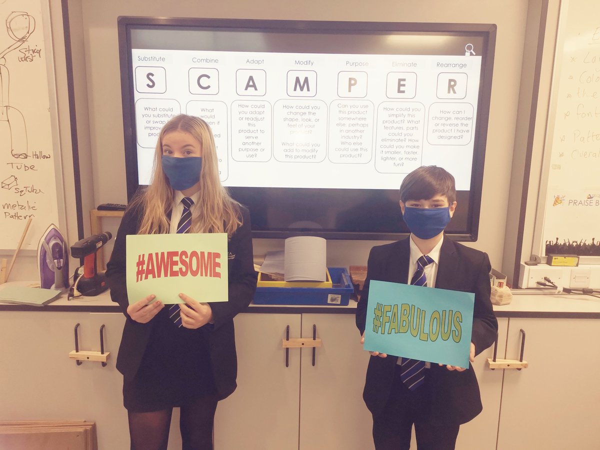 DeltaGarforth's tweet photo. Lovely smiley faces today - we even had people skipping out of their classroom to come and see us. So happy the wonderful news of #ProudThursday is spreading around the Academy https://t.co/UtfhzFvFx1