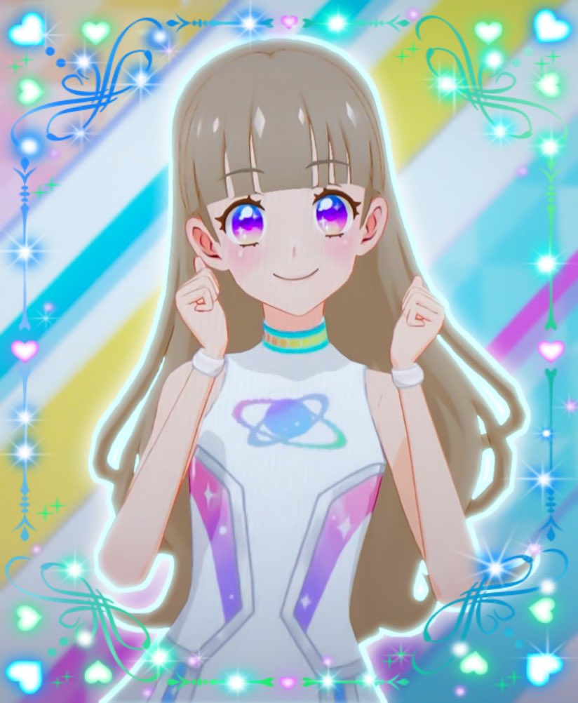 ケイ 無事にお目当てのアバターパーツをゲットしたので 新生 ケイト が完成しました リズムゲー下手過ぎて ハッピー アイカツ の難易度を全てクリアするのに10回くらいかかってしまった プラネットでもよろしくお願いします アイカツ