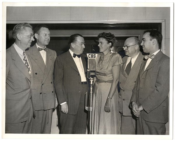...She worked in a lab locally. ~1960 she got masters in statistics from Columbia, & worked as a consultant to the Sloan Kettering Cancer Institute.Here she is being interviewed in 1948 at 1st international polio conference. 5/5  https://twitter.com/jhmedarchives/status/1031602516948082689,  https://en.wikipedia.org/wiki/Isabel_Morgan