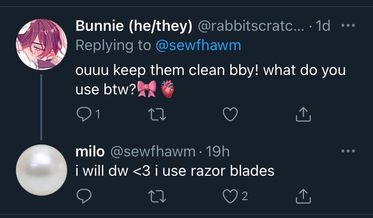 octopuscaveman's tweet photo. I just stumbled upon self harm Twitter and it just took every last ounce of joy out of me. It’s a massive community of kids hurting themselves and encouraging that behavior. I edited out the photo as best as I could but there’s thousands of posts and videos. https://t.co/pWqPb0LIpP
