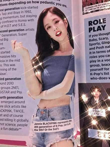 “Jennie BLACKPINK represents the 4th of Kpop, (or is it the 5th? or the 3rd?)”

The poster just spilled a fact, and you can’t deny it. Have you seen any lies? Where? I told u, no more lies.