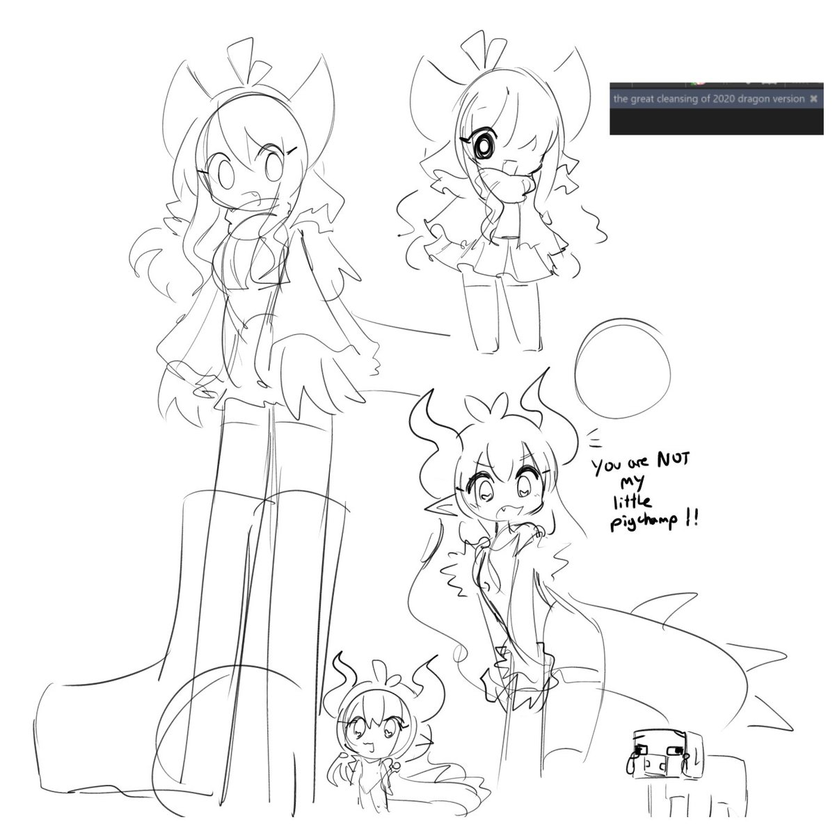 some of the stream sketches 