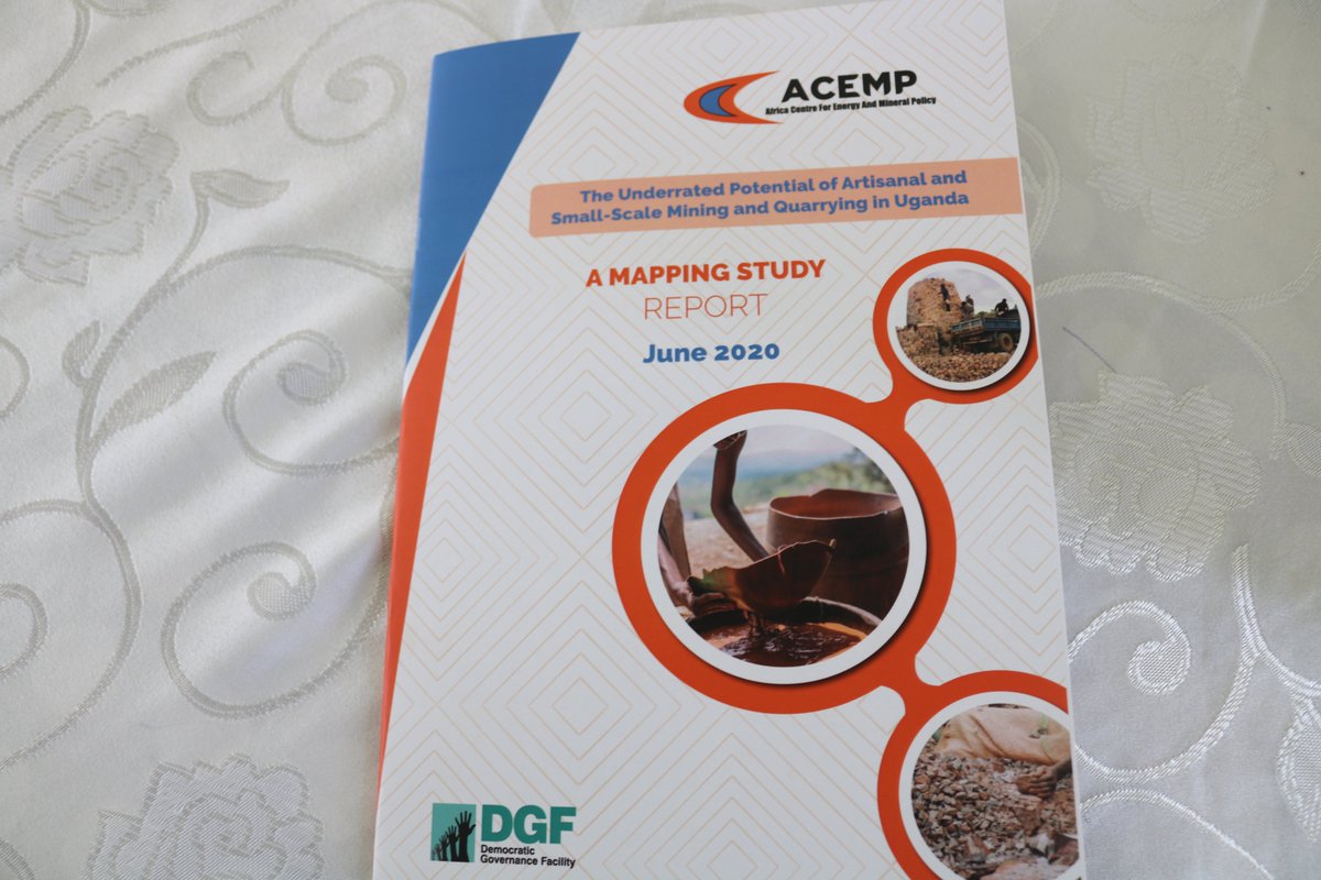 The_Mkutano's tweet photo. The guest of Honor, Hon. Francis Mwijukye has officially launched and handed over A Mapping Study Report, The Underrated Potential of Artisanal and Small-Scale Mining and Quarrying in Uganda.

#ASMQUG20 https://t.co/8MCzipSNzT