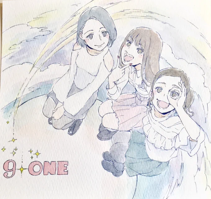 わかなちゃんのお誕生日なので昔描いた気に入ってる絵見てください 