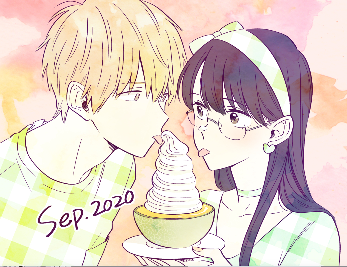 らくがき2020⑦ #先生は恋を教えられない https://t.co/9W494QEaxM 