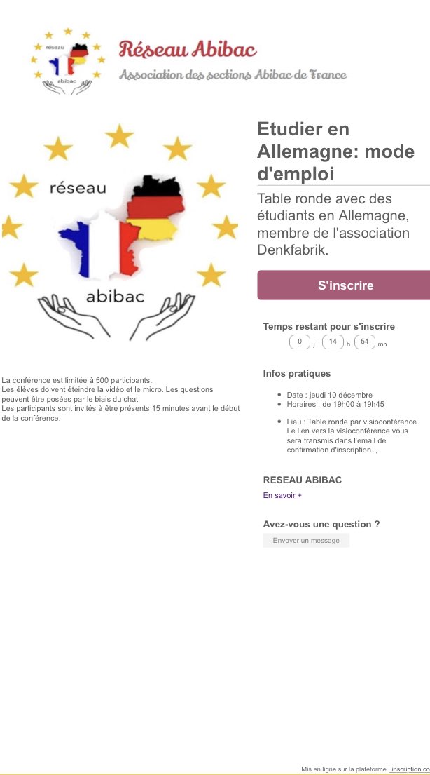 ReseauAbibac's tweet photo. Ce soir à 19h, rdv avec @ladenkfabrik pour la dernière table ronde des #SAS avant la conférence de clôture demain soir! https://t.co/96ykI1TzDp