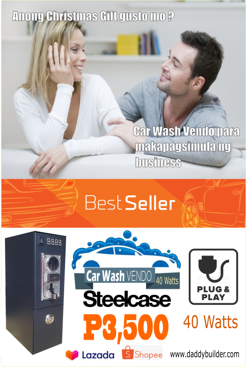 daddybuilder1's tweet photo. CarWash Vendo 

Now available!!! 
You may check out our Lazada and Shopee shops. Links below.

LAZADA:
https://t.co/lLl3GQW8h3

SHOPEE:
https://t.co/HgkFUWHwjR

#Carwash
#Carwashvendo
#Vendo
#Carwashmachine
#Business
#Passiveincome https://t.co/KUF9XAIi0L