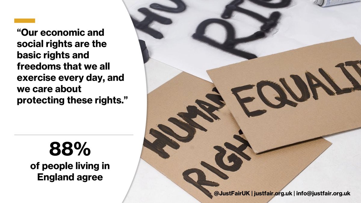 [2/10] Our economic and social rights are the basic  #rights and  #freedoms that we all exercise every day, and we care about protecting these rights.  #HumanRightsDay    #ESRights