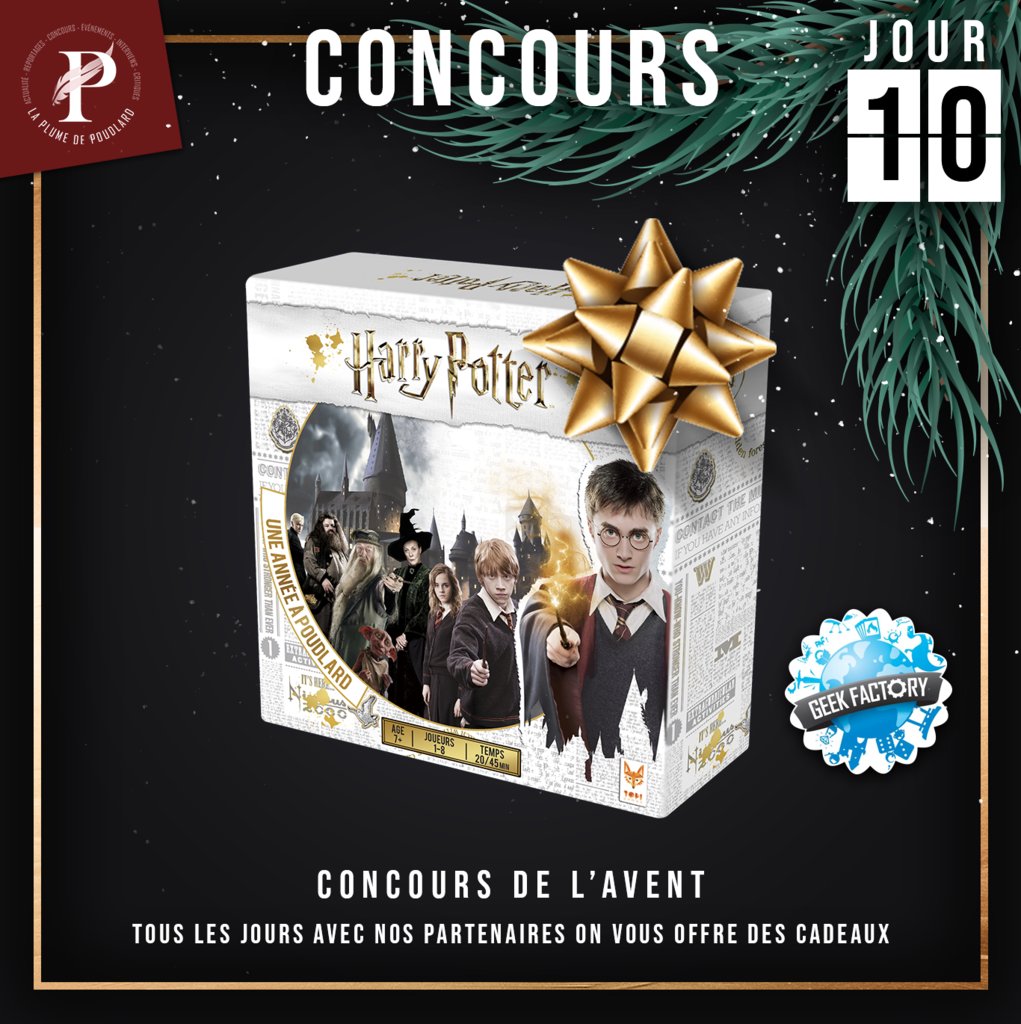 LaPlumePoudlard's tweet photo. Jeu concours de l'Avent

✔️ Pour participer :

👍 Like la publication
💓 Follow @LaPlumePoudlard 
↪️ RT la publication
😊 Invite tes amis à participer en commentaire

Tirage le 26 déc. 2020 à 21h sur FB, Twitch et Youtube de La Plume de Poudlard. https://t.co/6DfTu0vxhd