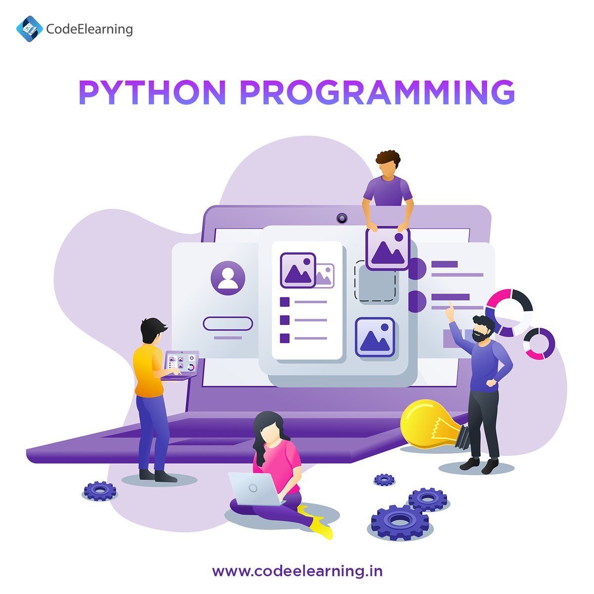 codeelearning's tweet image. Get yourself enroll to learn python with us.DM us for more details
#python #programming #coding #java #javascript #programmer #developer #html #machinelearning #code #coder #computerscience #pythonprogramming #datascience #pythonsofinstagram #webdeveloper