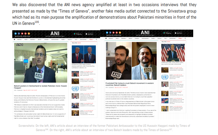 Oh and here comes Hussain Haqqani of SAATH Group, who gives interviews to these fake media outlets, which make their way to mainstream Indian media. 15/n