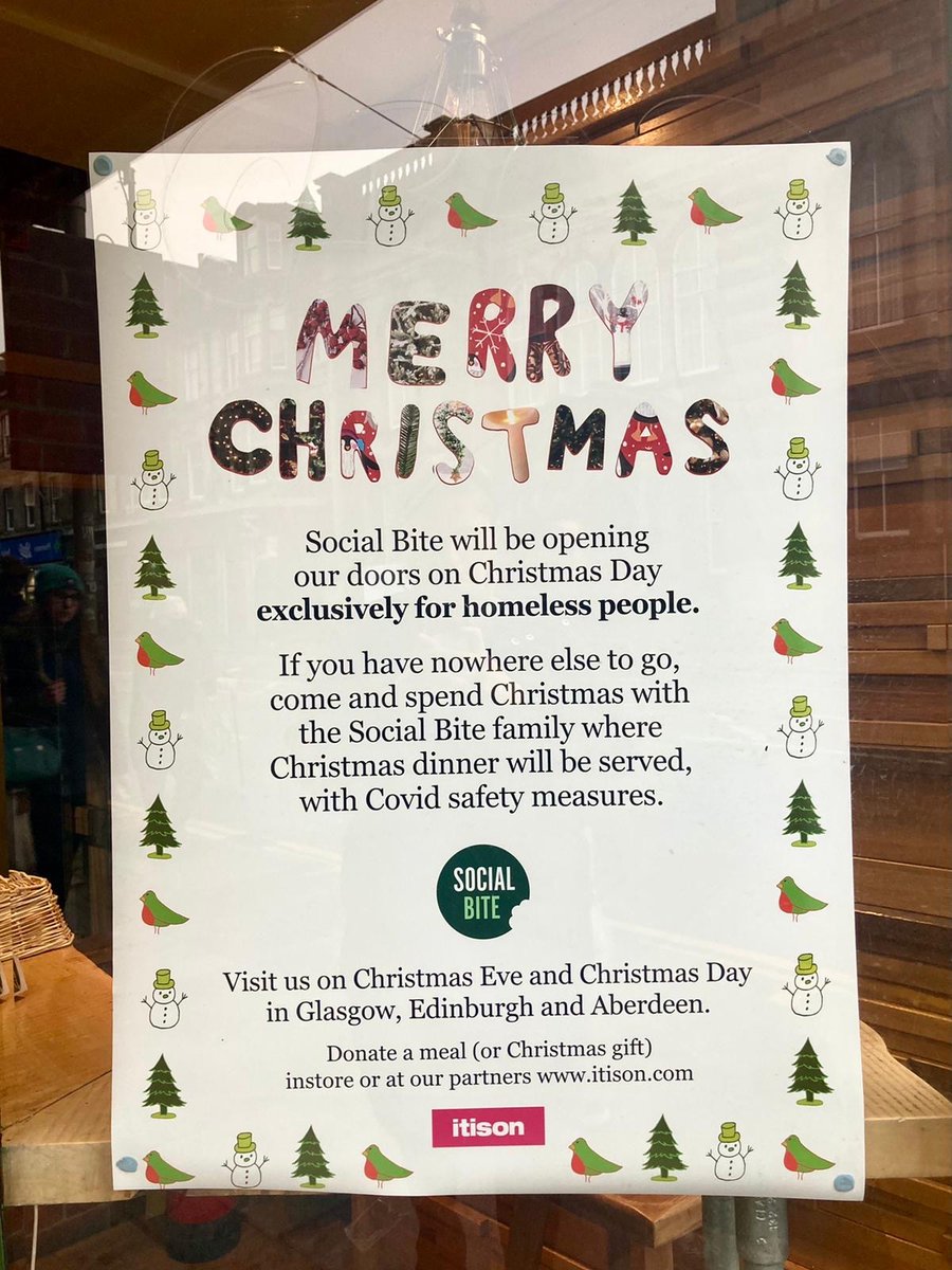 Social Bite (@socialbite_) on Twitter photo OK EVERYBODY... This is more important than ever this Christmas! We really need your help - PLEASE SHARE THIS POST TO SPREAD THE WORD.
You can buy a homeless person Christmas Dinner for £5 here:
itison.com/Glasgow/deals/…
<a href="/itisoncom/">itison.com</a> OK EVERYBODY... This is more important than ever this Christmas! We really need your help - PLEASE SHARE THIS POST TO SPREAD THE WORD.
You can buy a homeless person Christmas Dinner for £5 here:
itison.com/Glasgow/deals/…
<a href="/itisoncom/">itison.com</a>