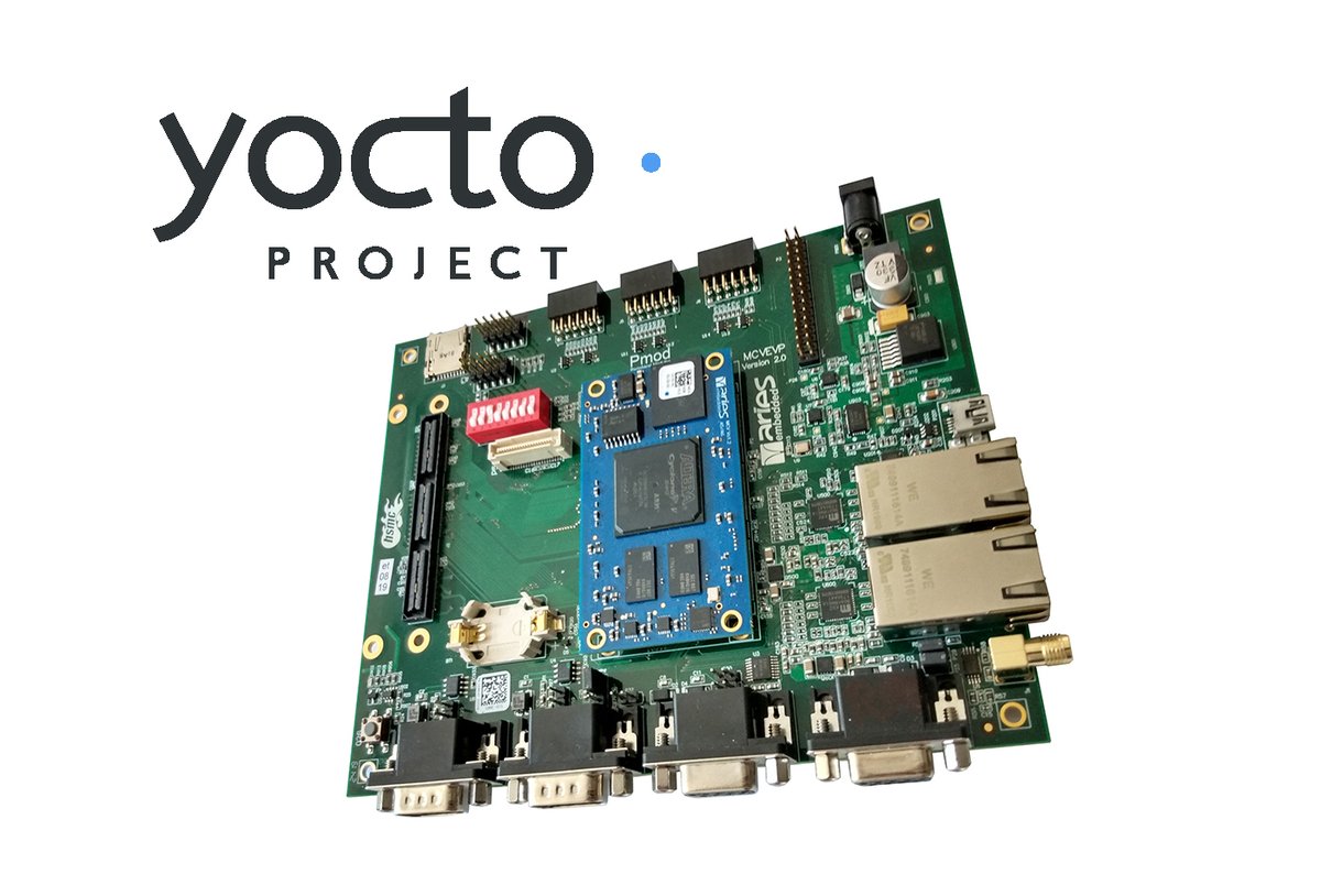 ARIES_Embedded's tweet image. Update to Yocto 3.1 (dunfell) by @yoctoproject for our board support. We are happy to announce regular update of meta-aries #Yocto layer. meta-aries layer available on @github. Yocto supports all #embedded #SystemonModules with #CPU + #Linux #yoctoproject aries-embedded.com/yocto3.1-dunfe…