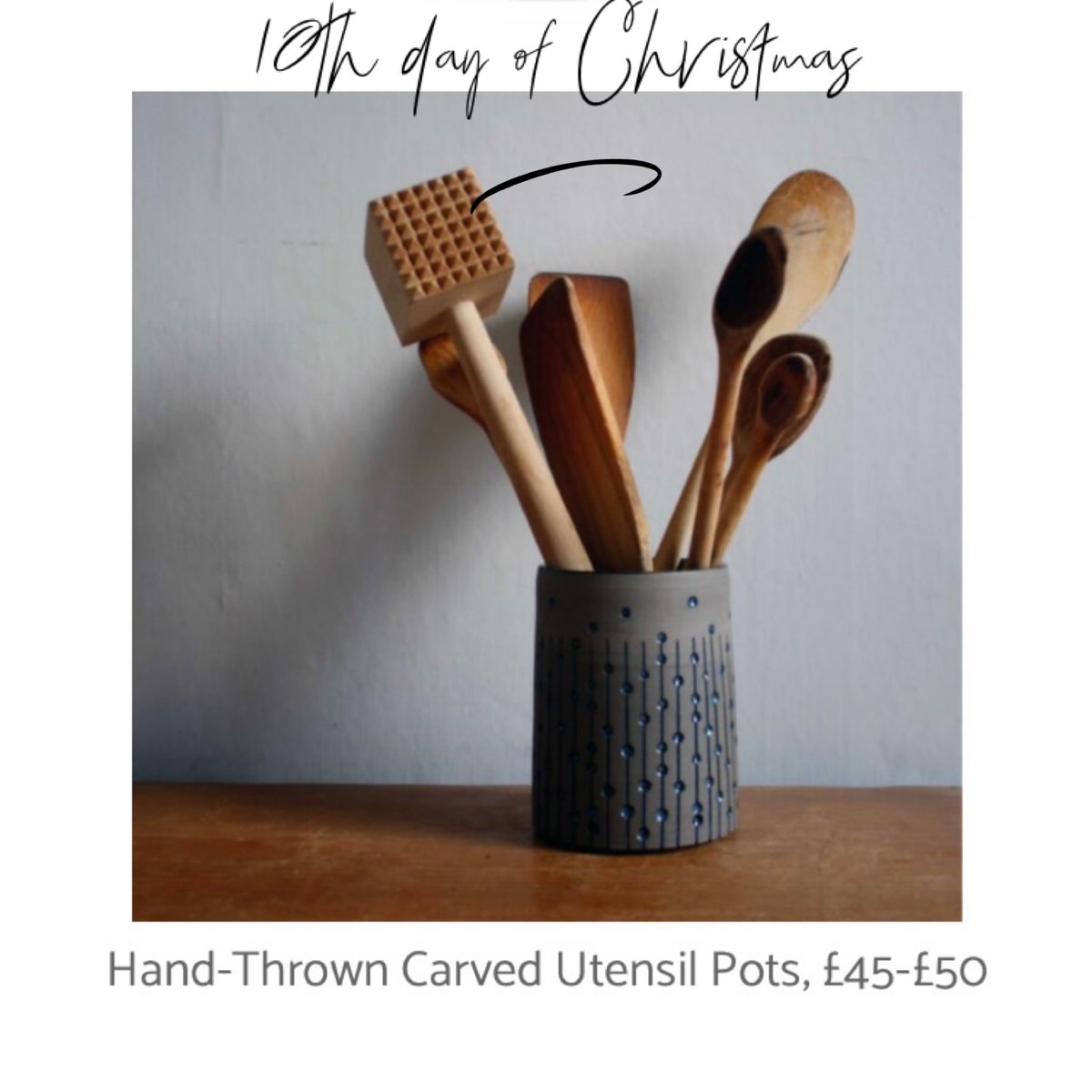 chiswickmakers's tweet photo. On the 10th day of Christmas we have the sublime pottery of @hasenschneck .Saskia makes cool, contemporary pieces that will look good in any setting! #contemporaryceramics #chiswickpottery #chiswickmaker #chiswickcreatives #chiswckchristmas https://t.co/0WUVzIwaaZ