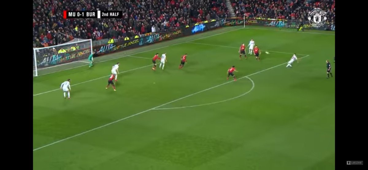 Here are just some examples of full backs tucking in, leaving the back post unmarked, when Solskjaer is in charge. Some of these happened before the arrival of AWB.
