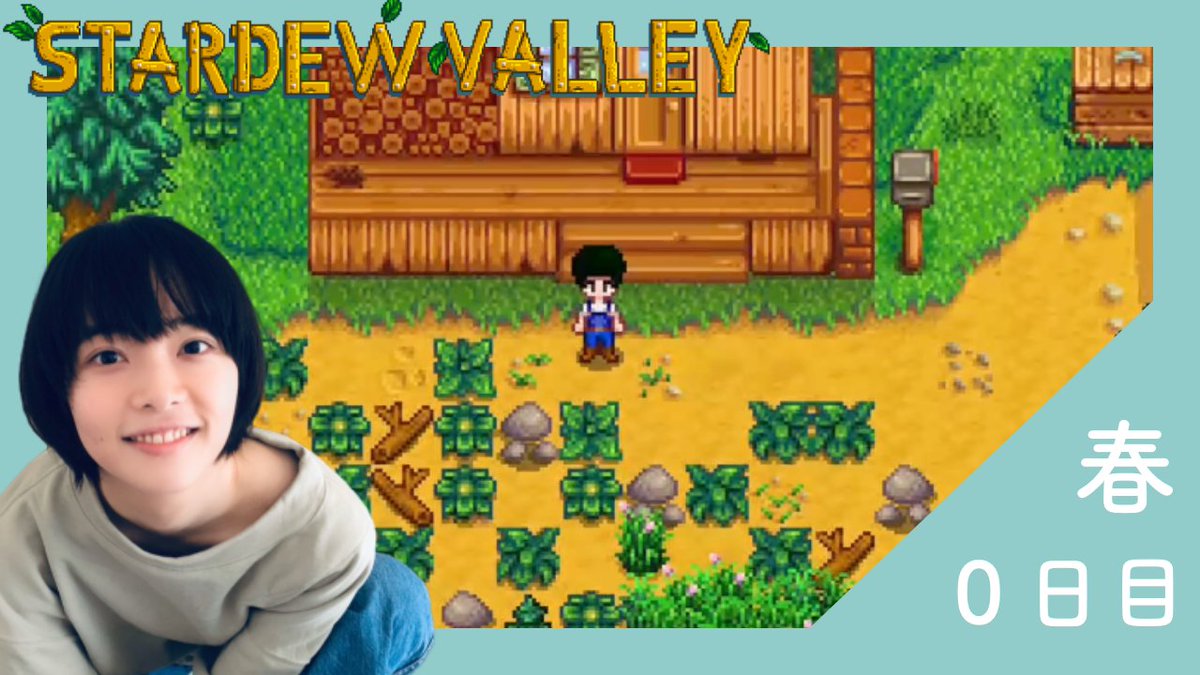 インリビの庭 眠れない夜のstardew Valley 春0日目 脱社畜 牧場主はじめます T Co Mgous0mpmm スターデューバレー ゲーム実況
