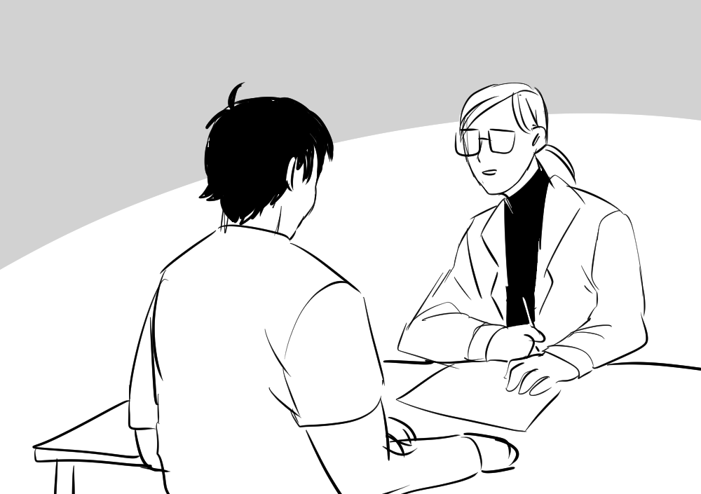 Day two, psychological counseling.