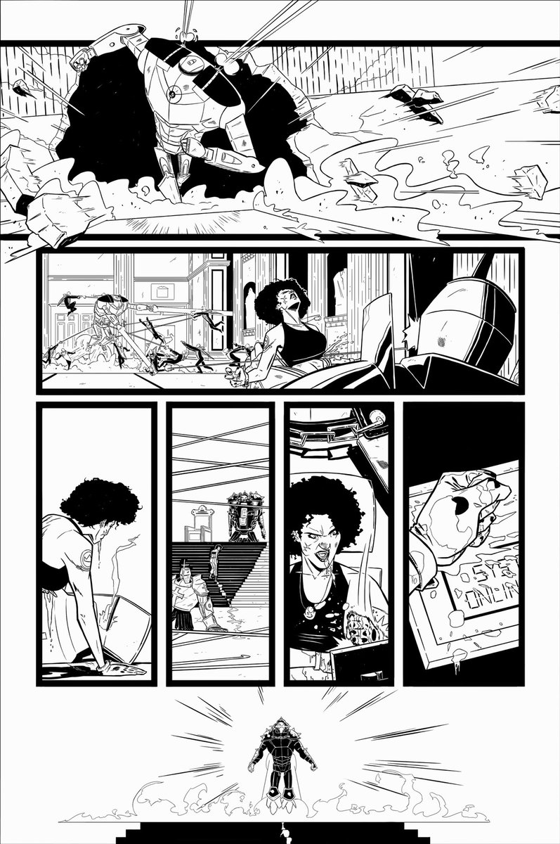 Worked on this a couple of years back with  @DaveHendrick  @deezoid and  @HassanOE it’s one of those almost made it pitches that just didn’t make it over the last hurdle. I would still LOVE it to get picked up. I still doodle these guys, especially Mika