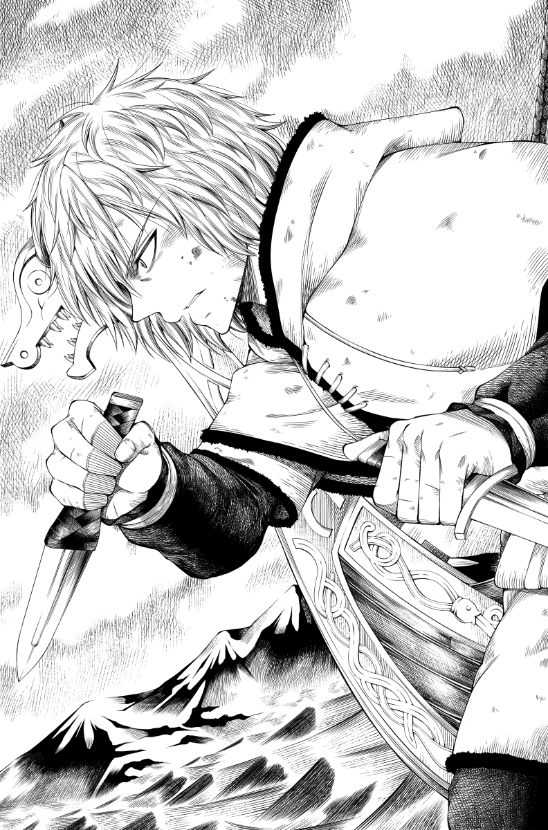 Сага о винланде картинки из манги