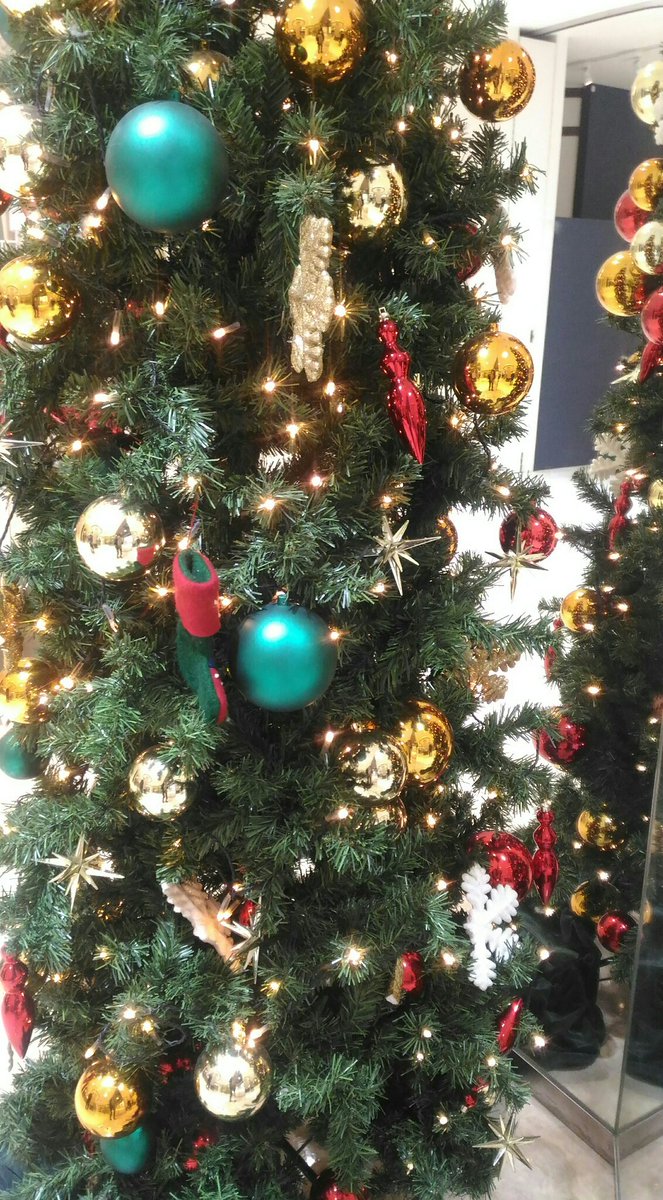 Julia Rose 今月も多忙なり 新橋ハサウェイ 昨夜 ファウストと買い物行ったお店にあった クリスマスツリー クリスマスシーズン ホリデーシーズン クリスマス 綺麗 キラキラ 写真 写真好きな人と繫がりたい