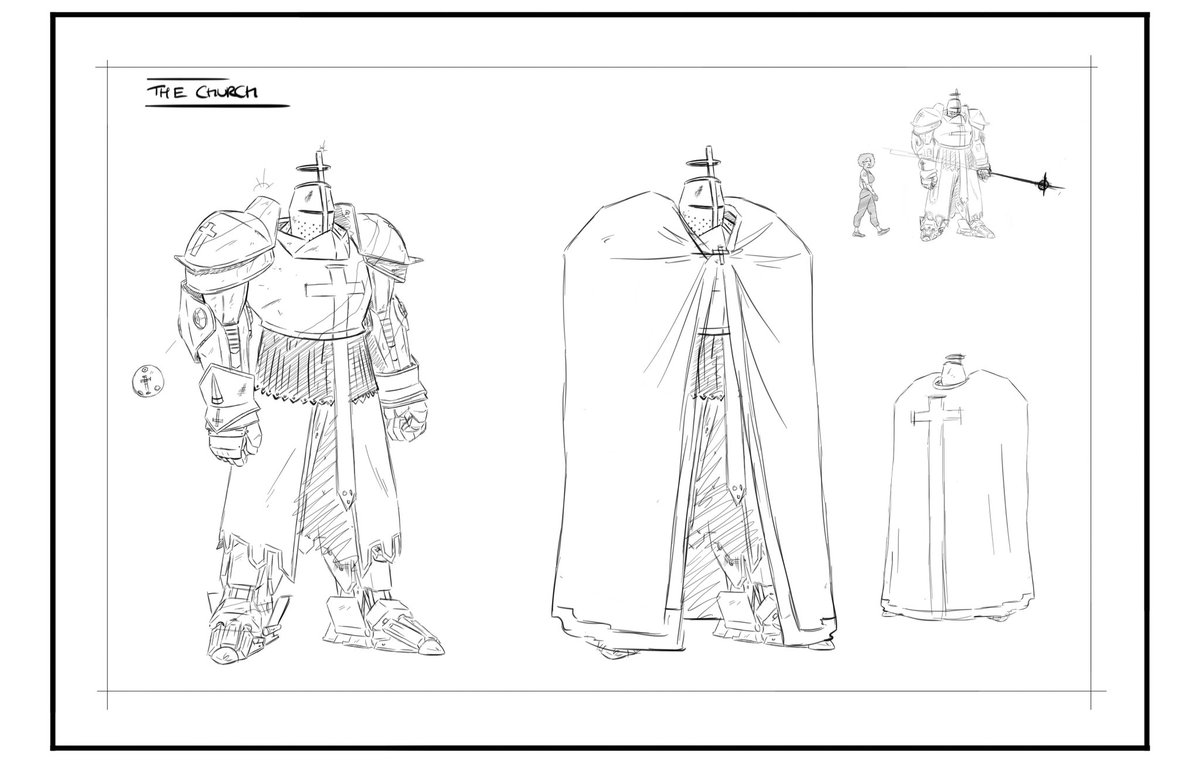 Felt like I could really embrace some of the anime I’ve watched over the years with this guy. Fingers crossed I still get to draw him some day