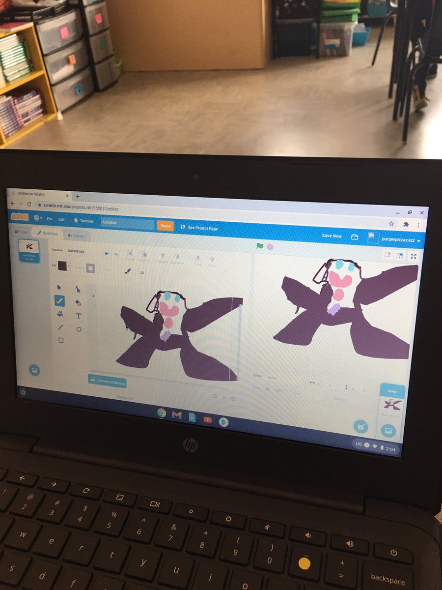 AMcGKinder's tweet image. Thanks to Ms.Forward for teaching my Ss how to create their own sprites and how to animate them! #codingcreativity #codewithTESIC @StTeresasSchoo1 @MissMelTL @nltatesic