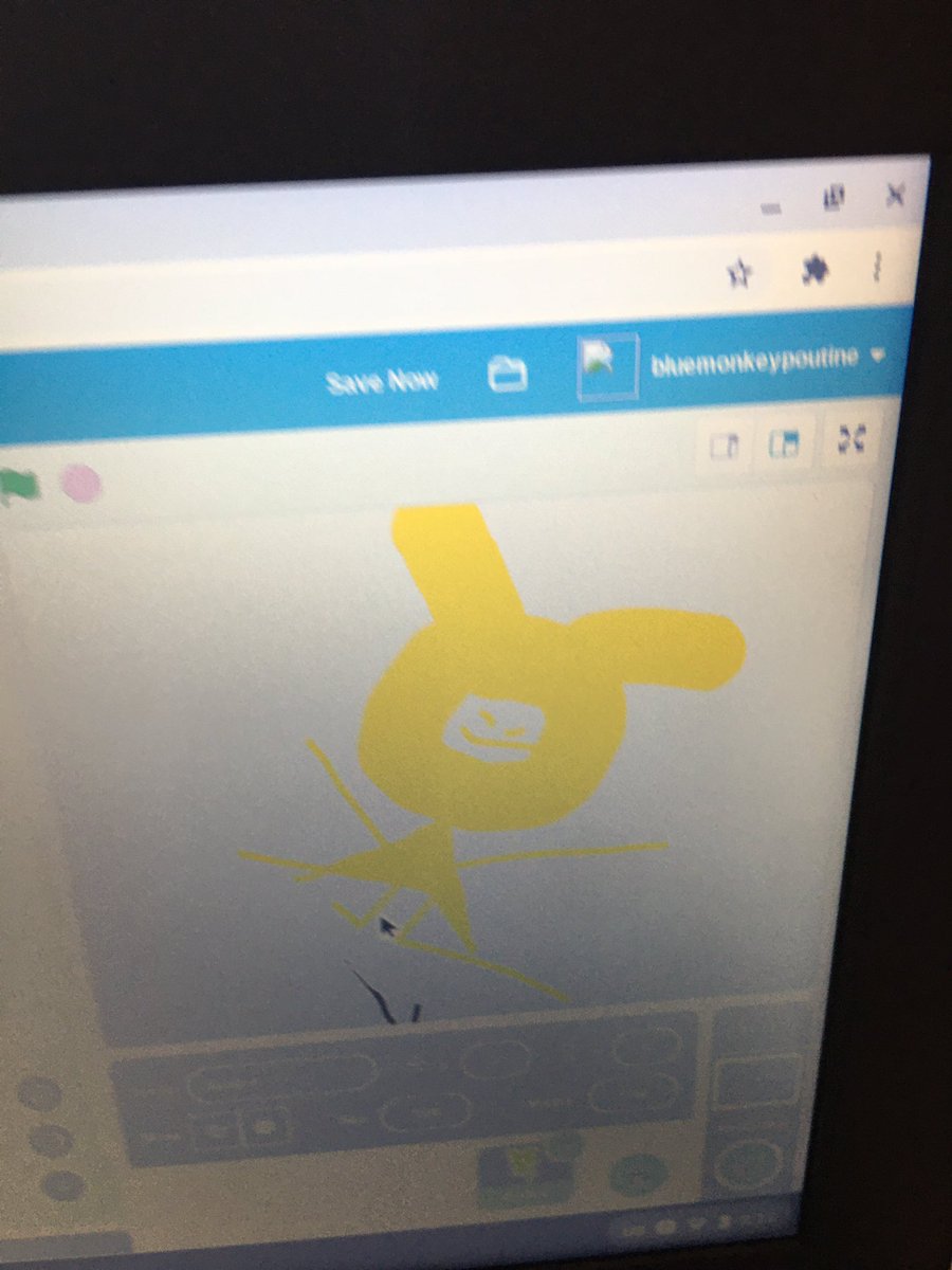 AMcGKinder's tweet image. Thanks to Ms.Forward for teaching my Ss how to create their own sprites and how to animate them! #codingcreativity #codewithTESIC @StTeresasSchoo1 @MissMelTL @nltatesic