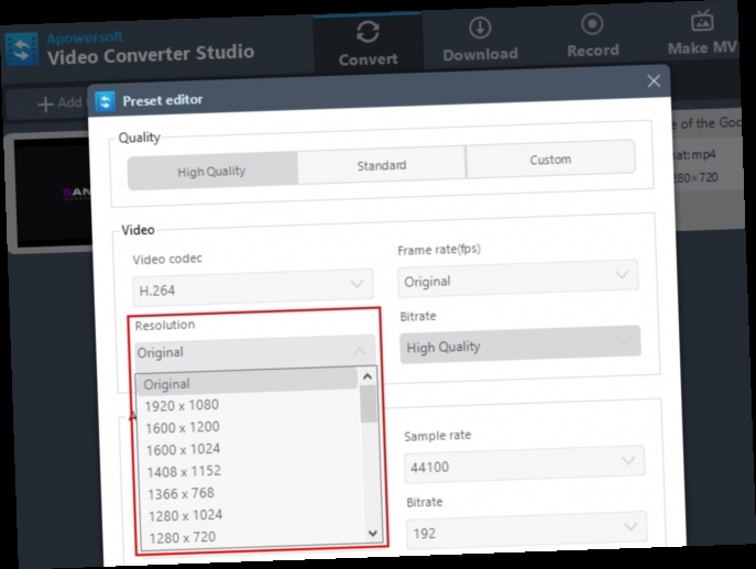 download video resolution converter / Twitter