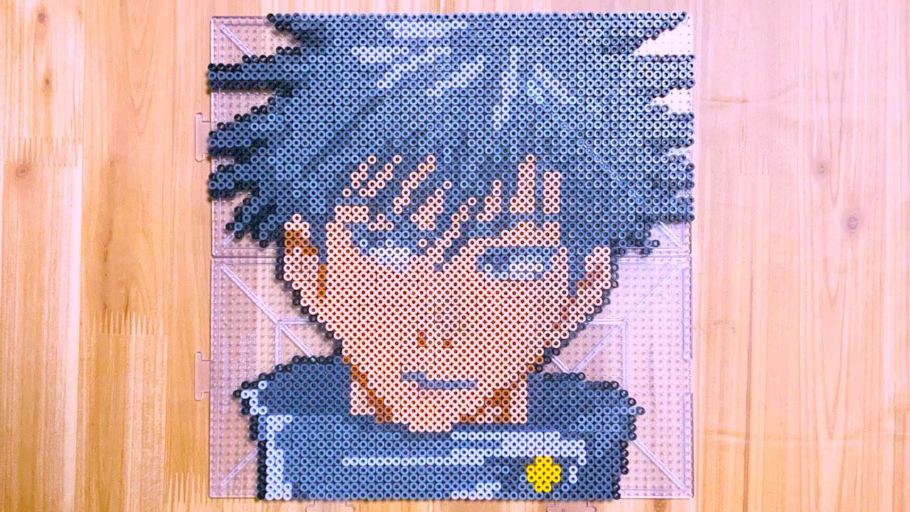 Aki En Twitter 呪術廻戦 伏黒恵をアイロンビーズで作ってみた Jujutsu Kaisen Beads Art T Co 5r31cpe8qs チャンネル登録お願いします Subscribe To The Channel 呪術廻戦 Jyujyutsukaisen 伏黒恵 アイロンビーズ アニメ ハンドメイド
