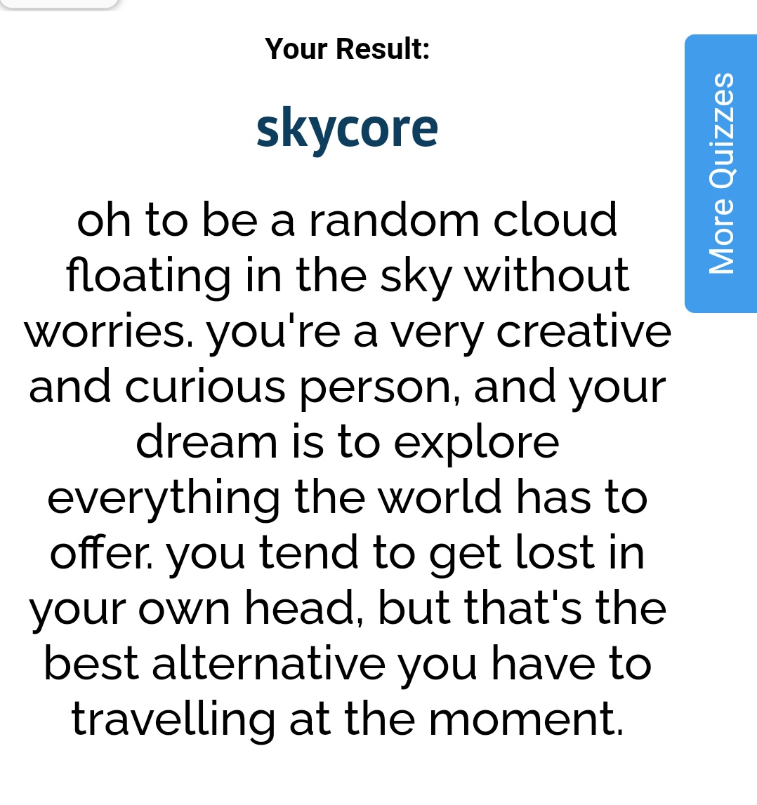 Lilith On Twitter I Just Got Result Skycore On Quiz Which Core Aesthetic Are You What Will You Get Https T Co 7ukqpixxzn Via Uquiz Https T Co Zt4jyykaal Twitter